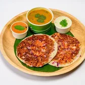 Onion Tomato Uthappam (V)